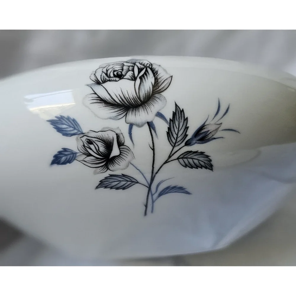 Royal Song Fine China Monlight Rose Round Vegetable Bowl With Lid Discontinued - Picture 4 of 16